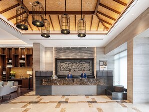 Reception - SSAW Boutique Hotel Foshan Qiandeng Lake (Foshan)