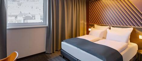 Premium-Doppelzimmer | Schallisolierte Zimmer, kostenloses WLAN