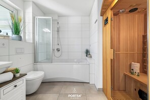 Hair dryer - La Mer - Whirlpool, Infrared Sauna, Balcony, Water View, Parking Space, Wi-Fi (Olpenitz)