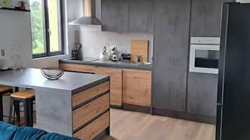 KĂŒhlschrank, Mikrowelle, Ofen, Herdplatte