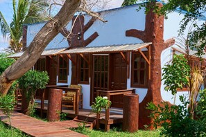 Dortoir Partagé, hommes uniquement, vue jardin