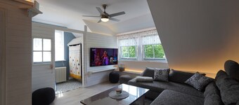 Ferienwohnunge "milan" am Krakower See mit Terrasse und Spielecke