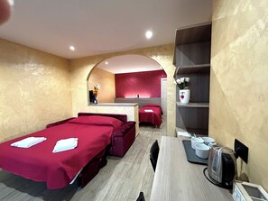 Chambre Quadruple Confort, vue colline, niveau Exécutif