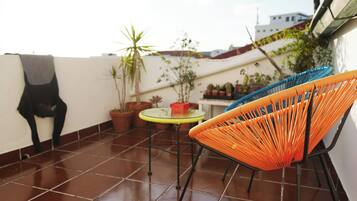 Deluxe Loft, City View | Terrace/patio