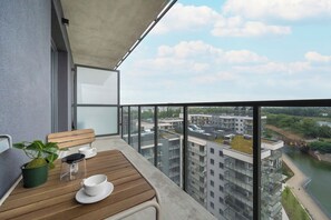 Estúdio, terraço | Sacada