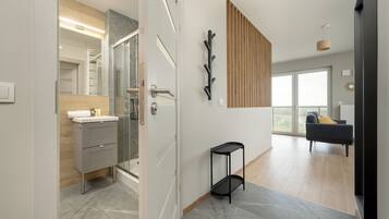 Studio, Terrace | Living area