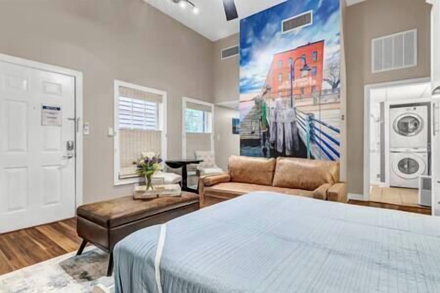 Fer et planche à repasser, Wi-Fi, literie fournie