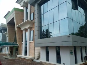 Façade de l’hébergement