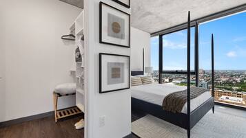 2 bedrooms, iron/ironing board, travel crib, WiFi