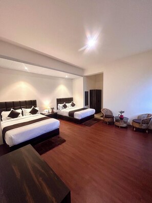 Chambre Quadruple, vue montagne