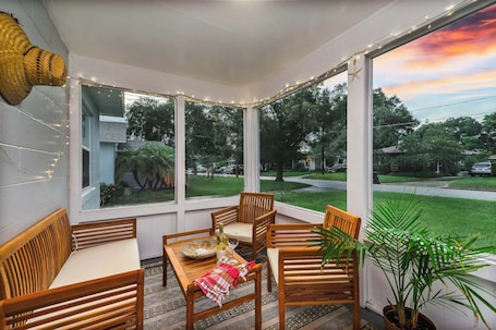 Terrace/patio. Stylish 2BR home w/ private entrance