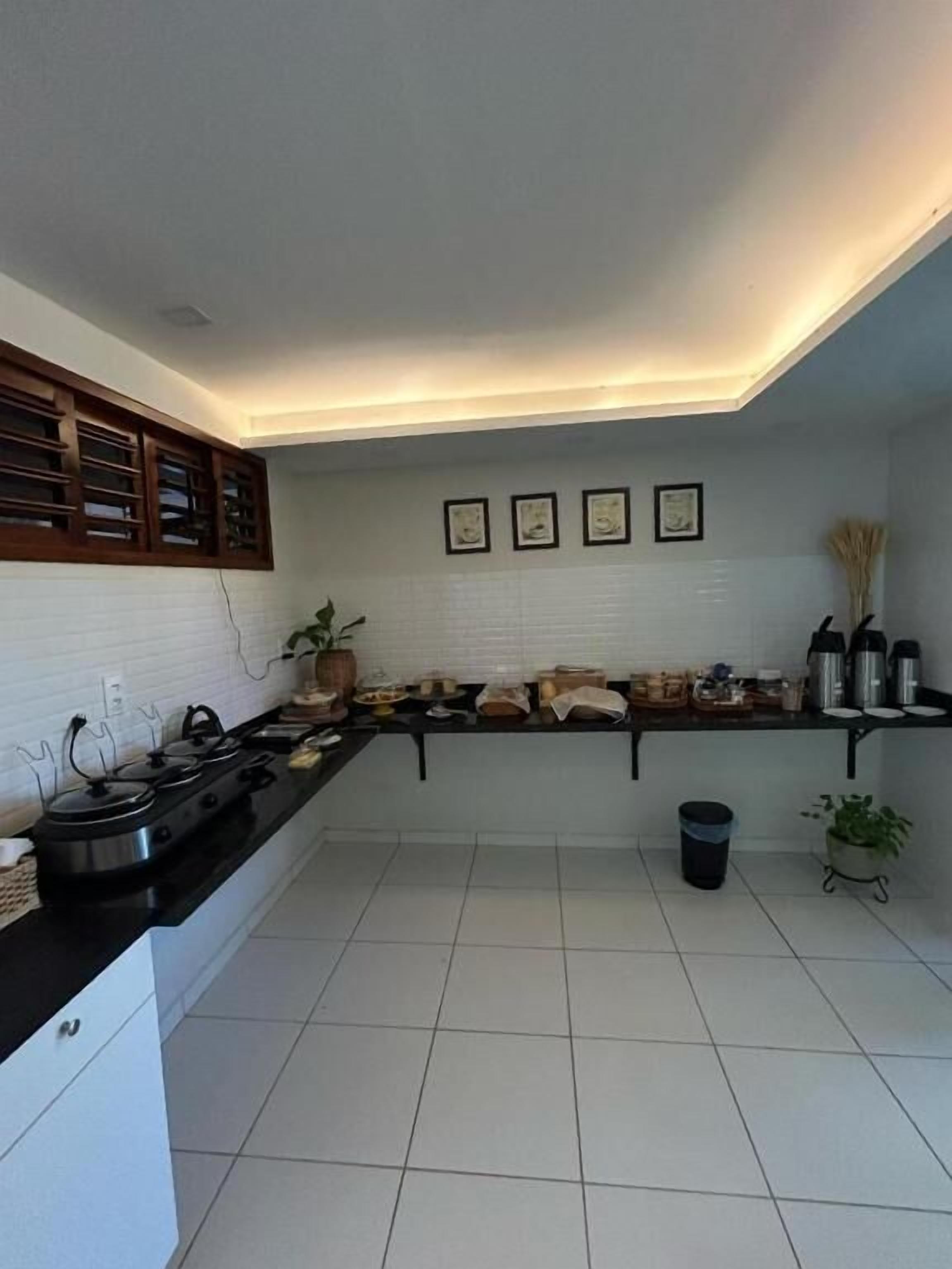 Micro-ondas em uma área comum