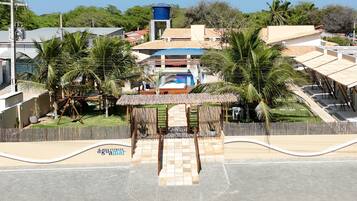 Fassade der Unterkunft