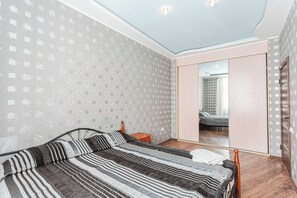 1 Schlafzimmer, Verdunkelungsvorhänge, schallisolierte Zimmer