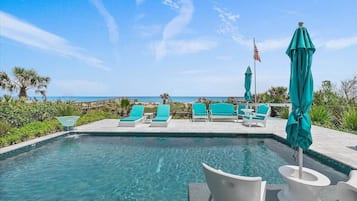 حمّام سباحة مُدفَّأ