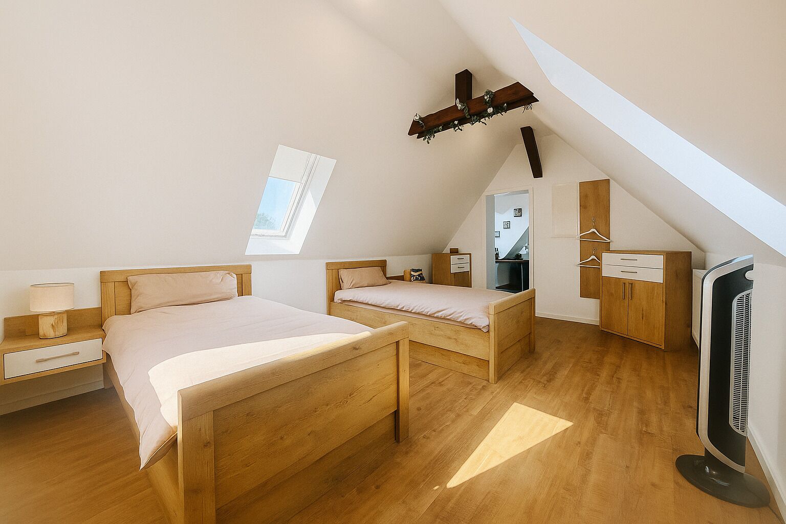 2 habitaciones, wifi y ropa de cama 