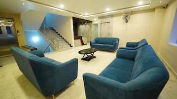 Sala de estar en el lobby