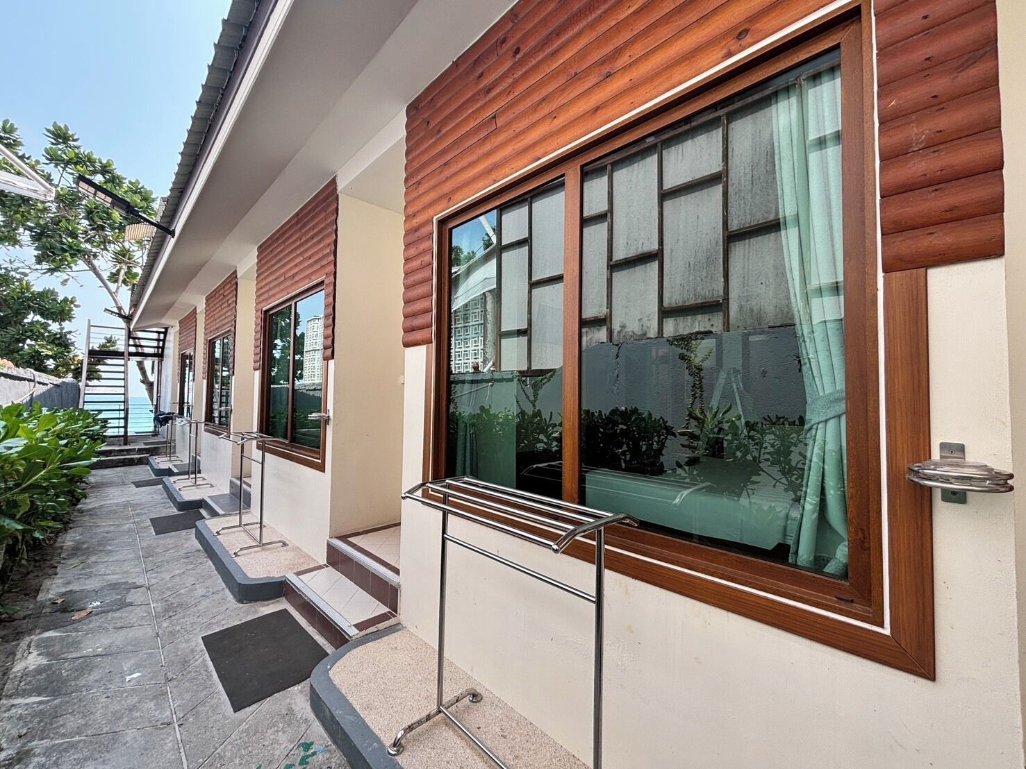 Standaard tweepersoonskamer, 1 kingsize bed, niet-roken | Terras