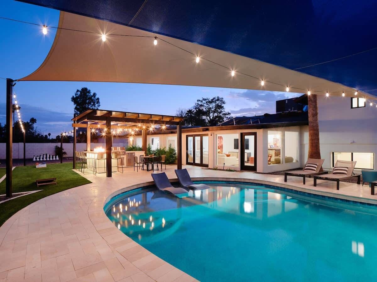 Piscine chauffée