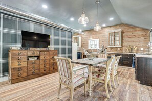 House (3 Bedrooms) | Interior - Hot Tub + Yard: Farmhouse by Michigan Beaches! (Benton Harbor)