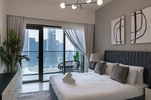 1 bedroom, desk, iron/ironing board, WiFi - Full Burj Khalifa Fountain View (Dubai)