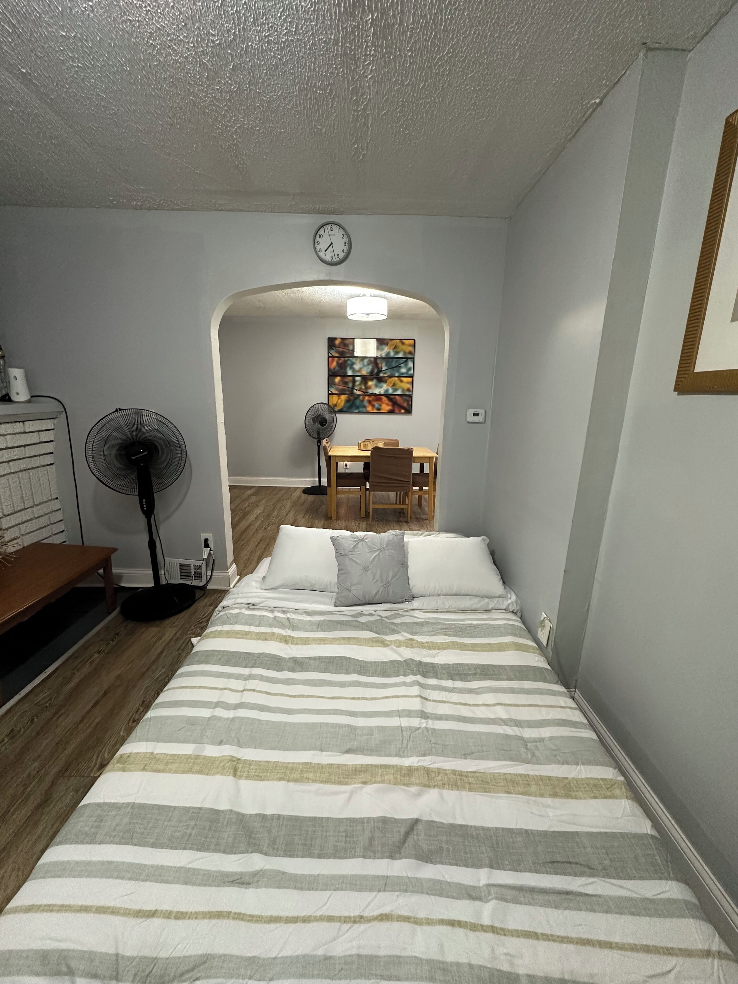 1 bedroom, iron/ironing board, travel crib, free WiFi