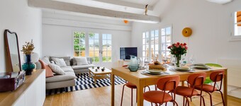 House 650 m from the beach for 6 adults and 1 child