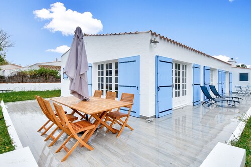 À 650m de la plage, maison pour 6 adultes 1 enfant