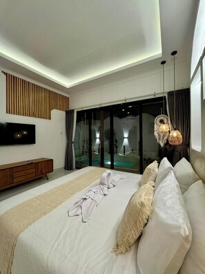 Villa | 1 camera, Wi-Fi gratuito, lenzuola