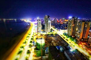 Blick von der Unterkunft