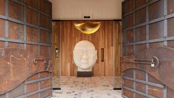 Voorkant van accommodatie