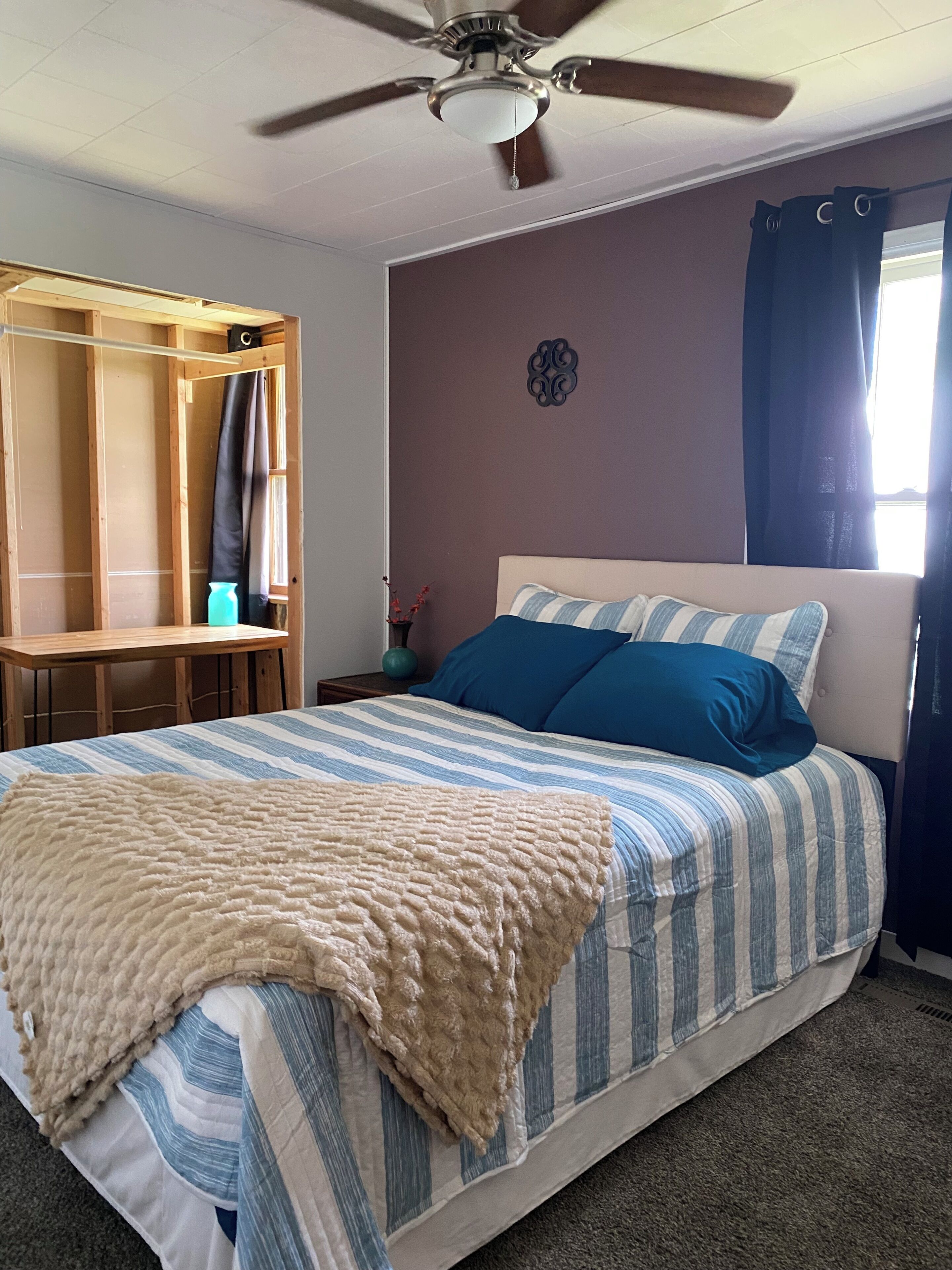 2 bedrooms, WiFi, bed sheets