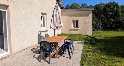 Maison plain pied avec jardin clos Ă Longchamps