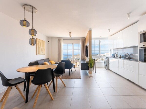 Interior - Modern Apartment with View, Pool and Parking - 4 Guests (Adeje)