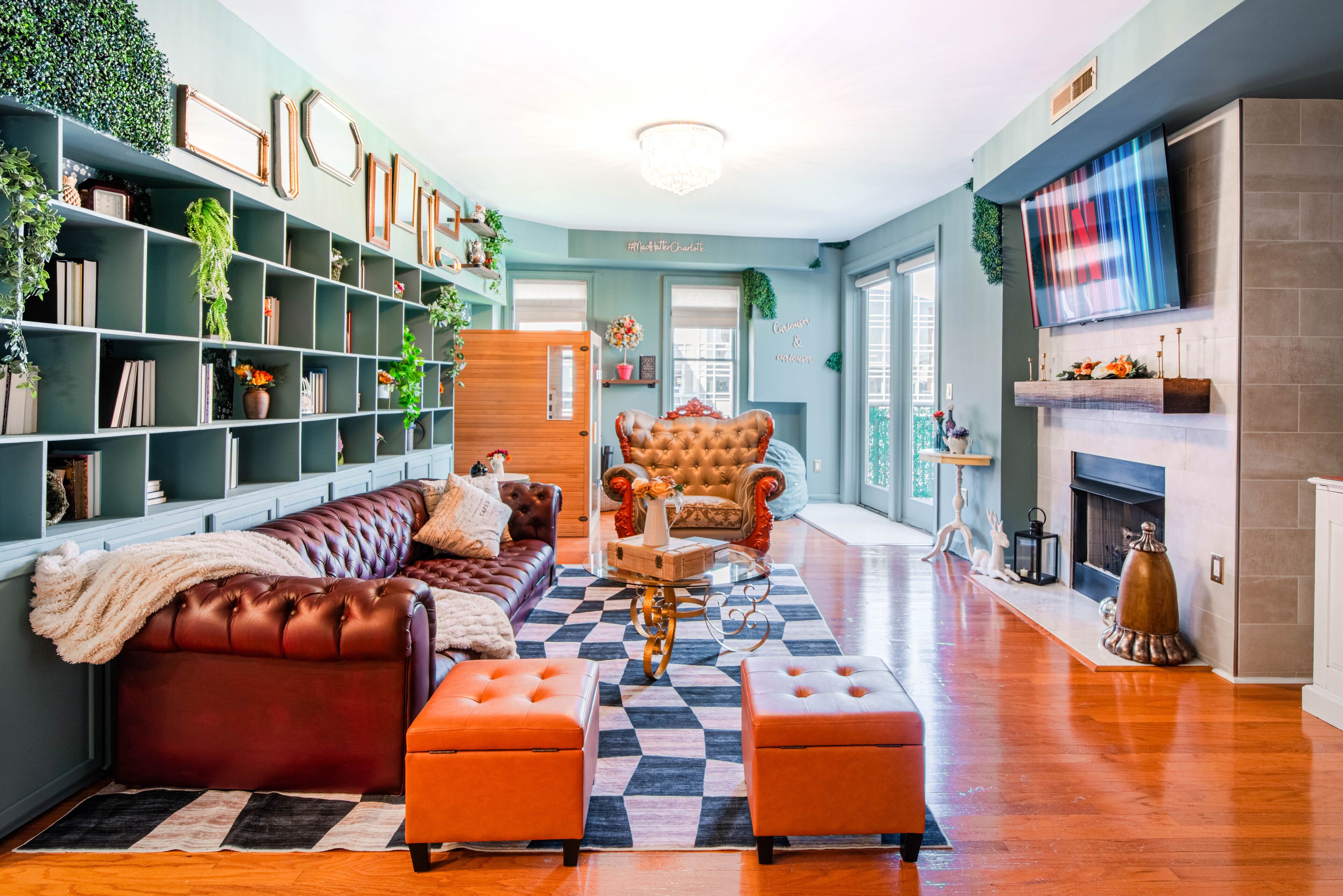 Área de sala de estar