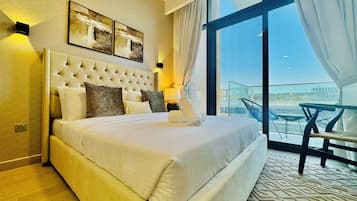 Apartamento, sacada, vista para a cidade | 1 quarto, Wi-Fi de cortesia