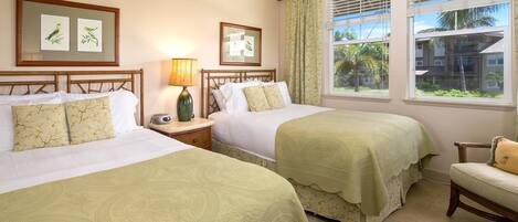 2 bedrooms, iron/ironing board, travel crib, free WiFi