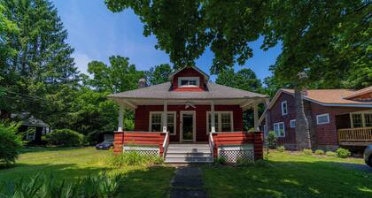 1920s Phoenicia Bungalow w/ Vintage Furnishings, Sauna, Fireplace, & Fenced Yard