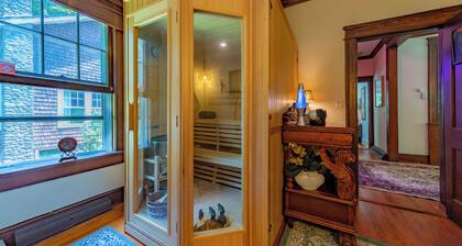 1920s Phoenicia Bungalow w/ Vintage Furnishings, Sauna, Fireplace, & Fenced Yard