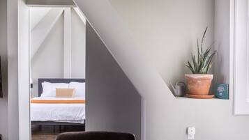 1 makuuhuone, työpöytä, silitysrauta/-lauta, ilmainen Wi-Fi