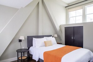 1 makuuhuone, työpöytä, silitysrauta/-lauta, ilmainen Wi-Fi