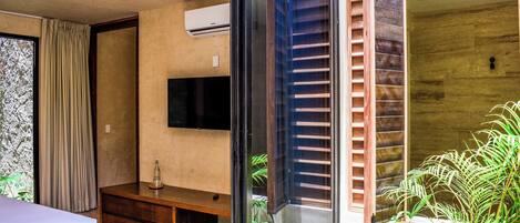 1 chambre, fer et planche Ă repasser, Wi-Fi, draps fournis
