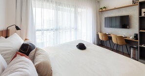 Studio, 1 Double Bed, Patio | Laptop workspace, free WiFi, bed sheets - Charlie Wonder Brooklin (São Paulo)