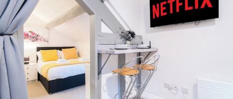 1 Schlafzimmer, Bügeleisen/Bügelbrett, WLAN, Bettwäsche