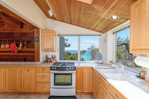 Fridge, microwave, oven, stovetop - Haven’s View | Stunning Ocean Views! (Gualala)