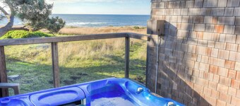 Sea Pine | Hot Tub with Ocean View