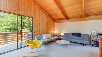 TV, fireplace, DVD player, stereo