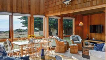 TV, fireplace, DVD player