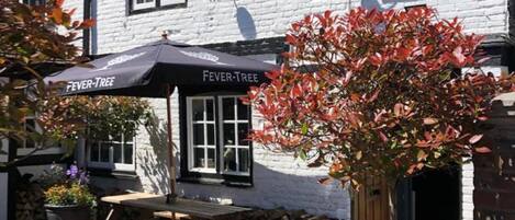 Voorkant van accommodatie