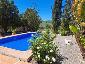 Alberca al aire libre 